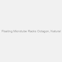Floating Microtube Racks Octagon, Natural